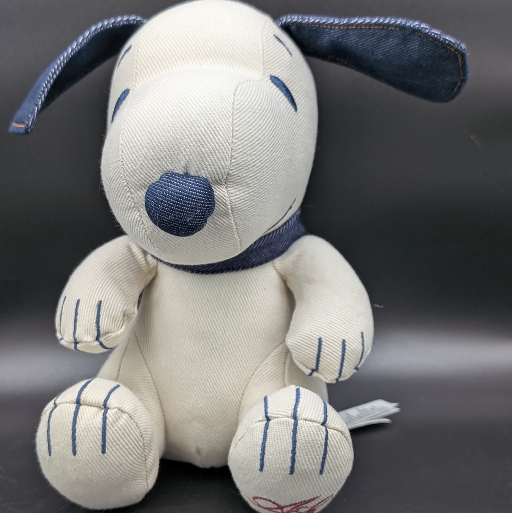 2024 American Eagle X Peanuts Denim Snoopy 8" Plush